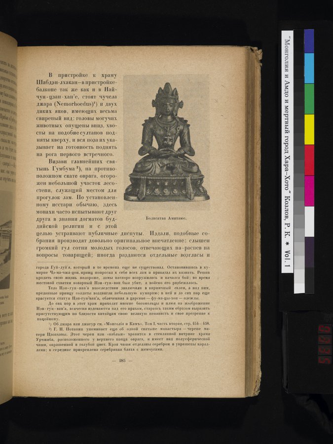 Mongoliya i Amdo i mertby gorod Khara-Khoto : vol.1 / Page 335 (Color Image)