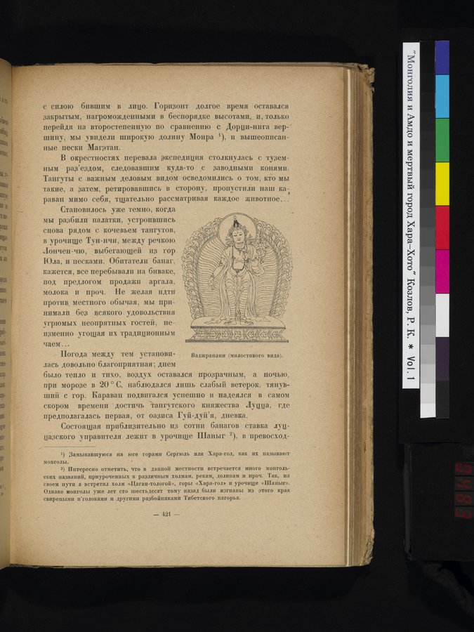 Mongoliya i Amdo i mertby gorod Khara-Khoto : vol.1 / 483 ページ（カラー画像）