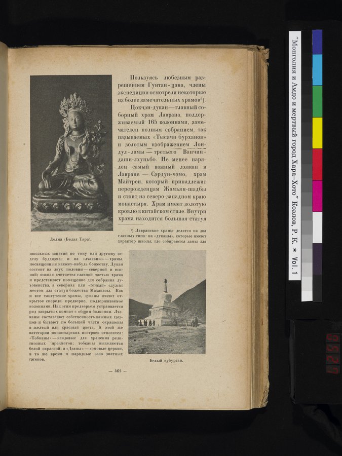 Mongoliya i Amdo i mertby gorod Khara-Khoto : vol.1 / Page 527 (Color Image)