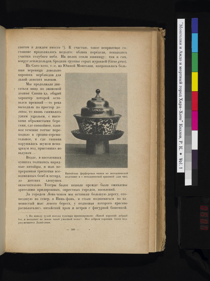 Mongoliya i Amdo i mertby gorod Khara-Khoto : vol.1 / Page 587 (Color Image)
