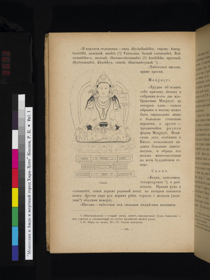 Mongoliya i Amdo i mertby gorod Khara-Khoto : vol.1 / 672 ページ（カラー画像）