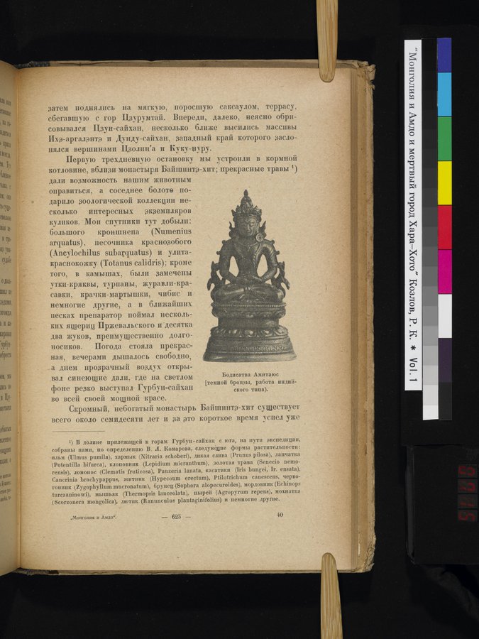 Mongoliya i Amdo i mertby gorod Khara-Khoto : vol.1 / 715 ページ（カラー画像）
