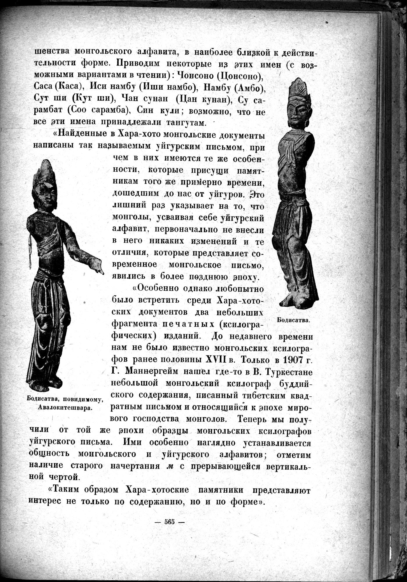Mongoliya i Amdo i mertby gorod Khara-Khoto : vol.1 / 651 ページ（白黒高解像度画像）