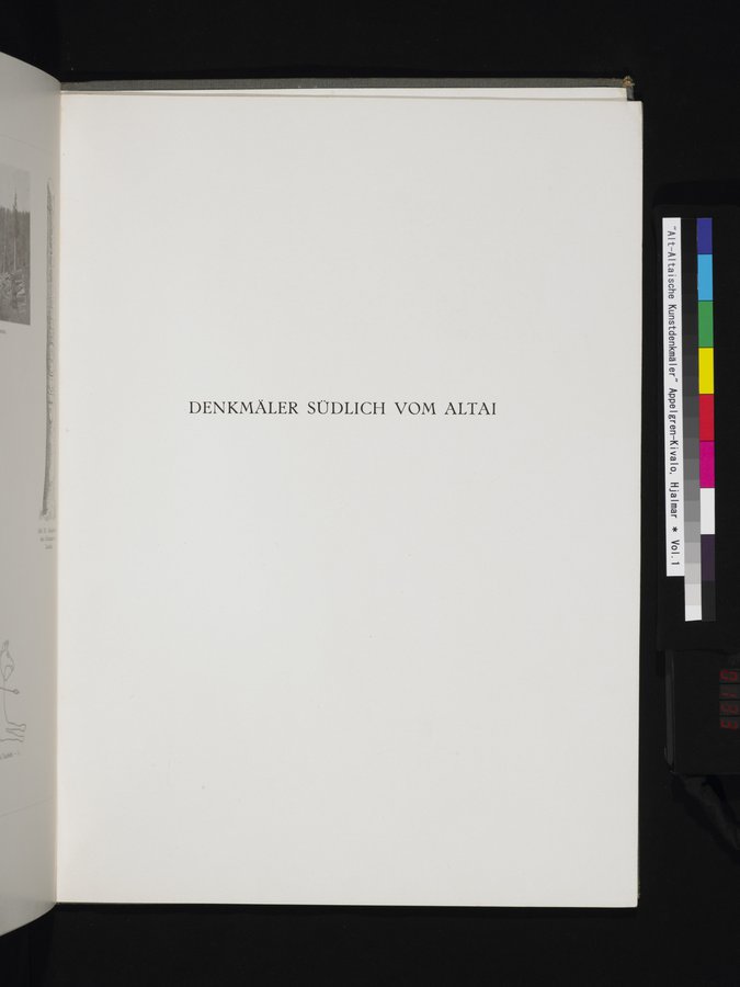 Alt-Altaische Kunstdenkmäler : vol.1 / Page 127 (Color Image)
