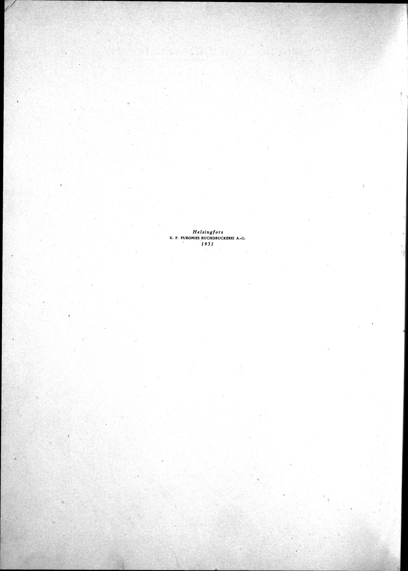 Alt-Altaische Kunstdenkmäler : vol.1 / 6 ページ（白黒高解像度画像）