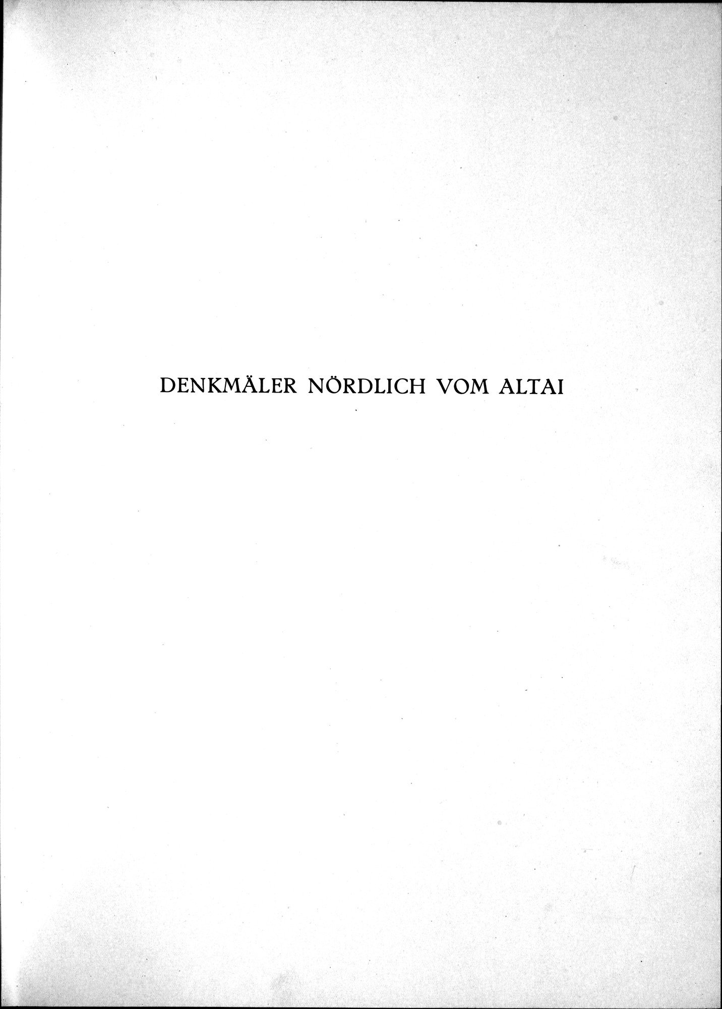 Alt-Altaische Kunstdenkmäler : vol.1 / 63 ページ（白黒高解像度画像）
