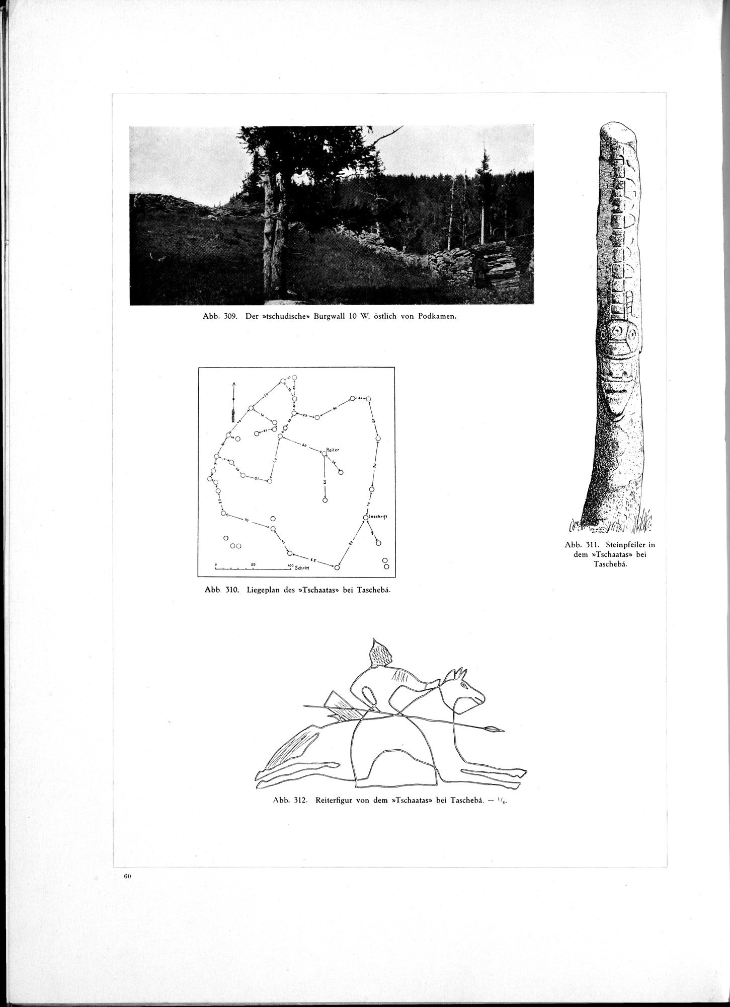 Alt-Altaische Kunstdenkmäler : vol.1 / 126 ページ（白黒高解像度画像）