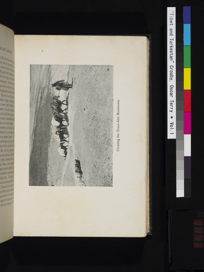 Tibet and Turkestan : vol.1 / 143 ページ（カラー画像）