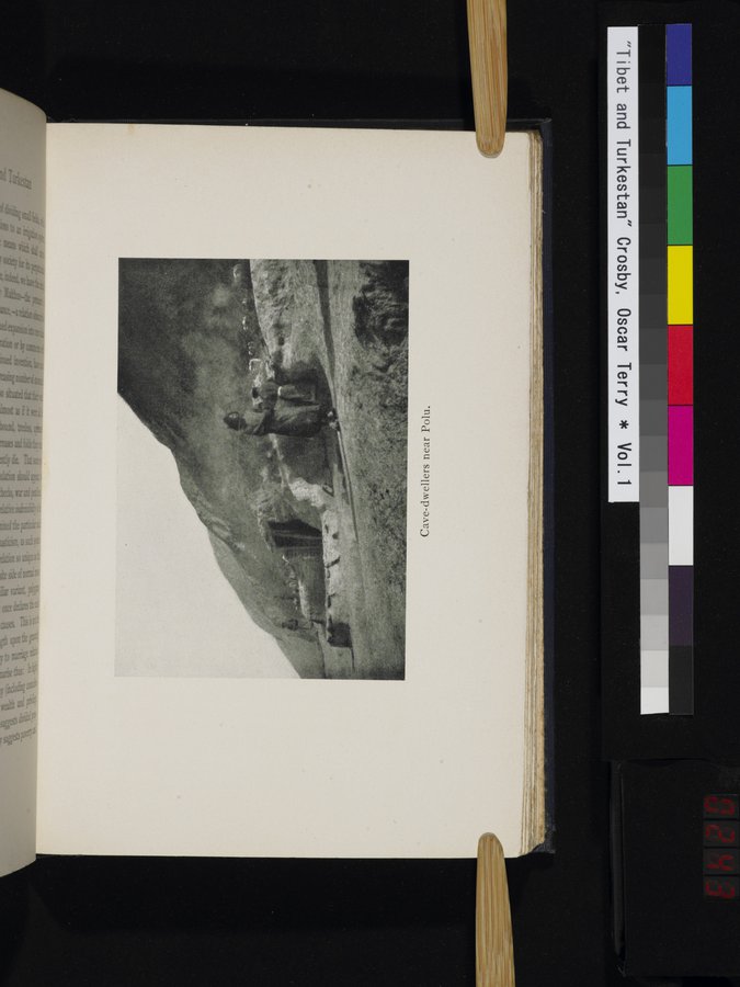 Tibet and Turkestan : vol.1 / 243 ページ（カラー画像）