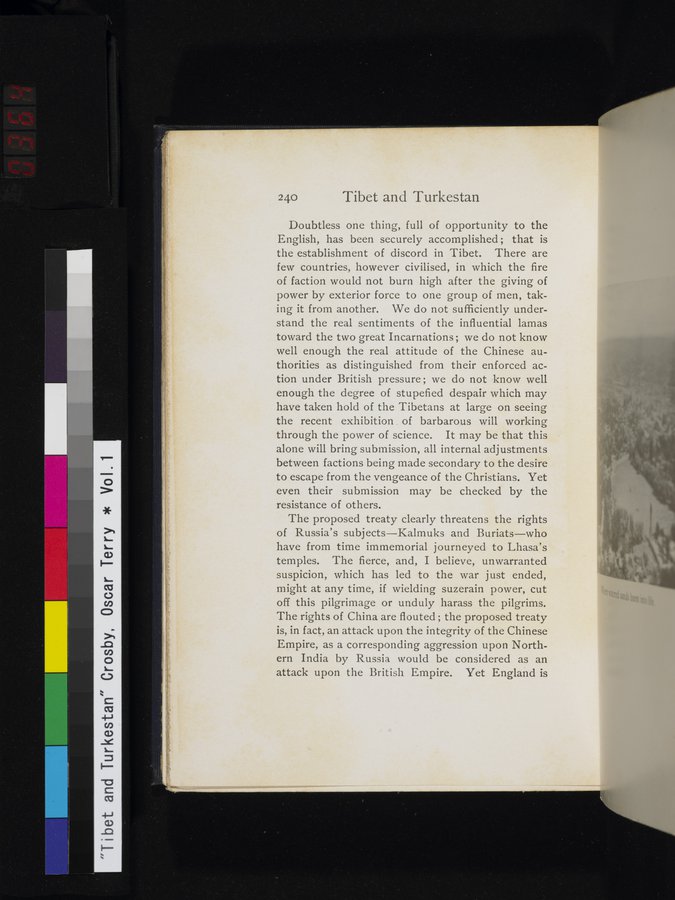 Tibet and Turkestan : vol.1 / 364 ページ（カラー画像）