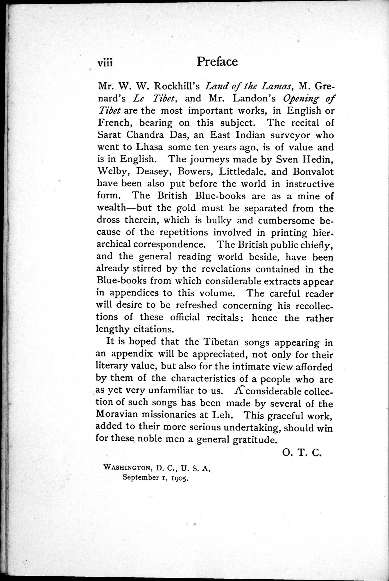 Tibet and Turkestan : vol.1 / 20 ページ（白黒高解像度画像）