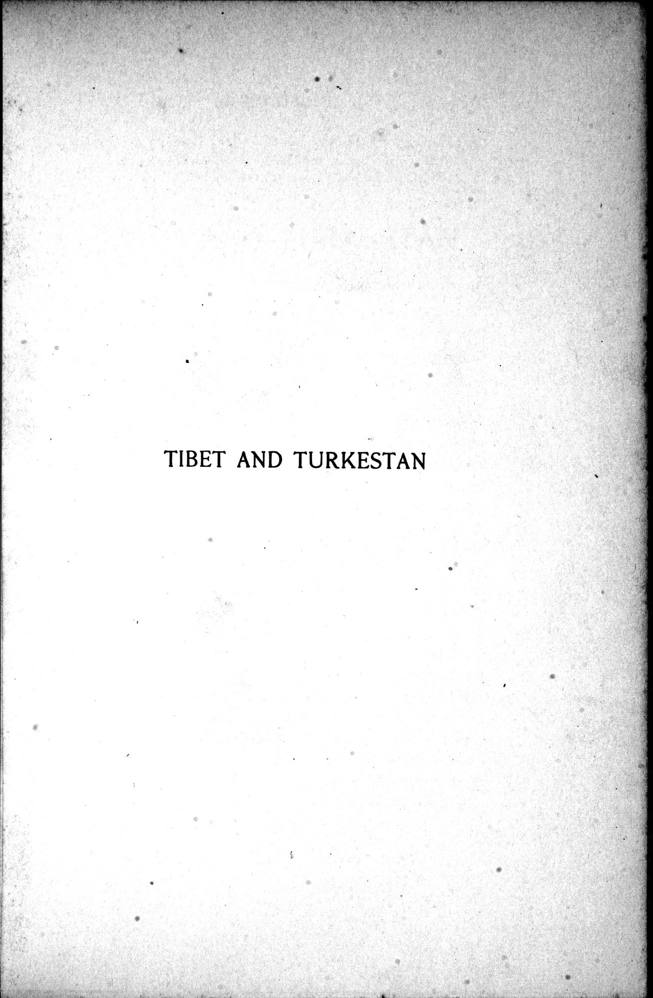Tibet and Turkestan : vol.1 / 29 ページ（白黒高解像度画像）