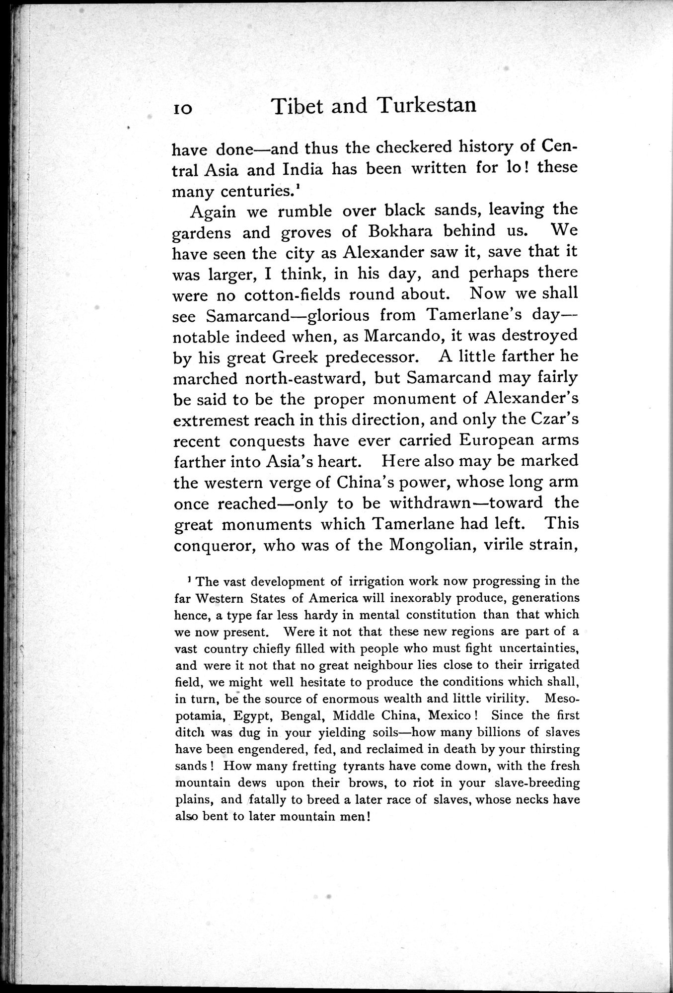 Tibet and Turkestan : vol.1 / 42 ページ（白黒高解像度画像）