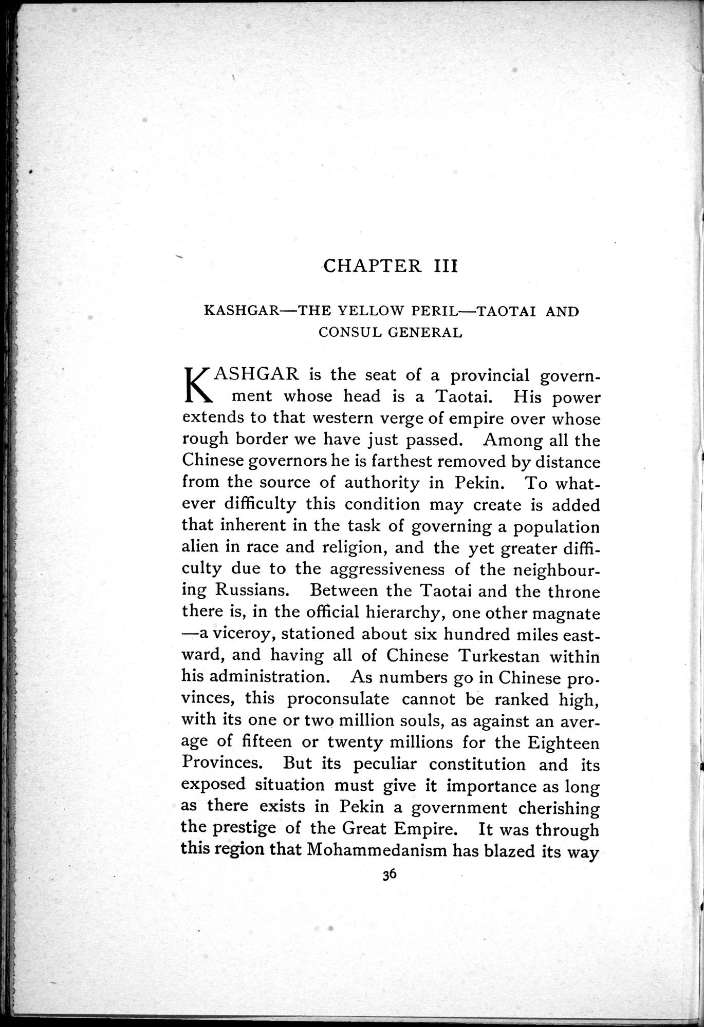 Tibet and Turkestan : vol.1 / 82 ページ（白黒高解像度画像）