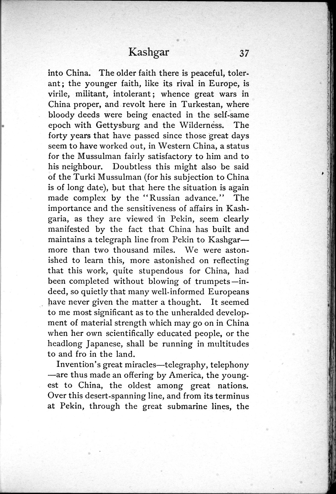 Tibet and Turkestan : vol.1 / 83 ページ（白黒高解像度画像）