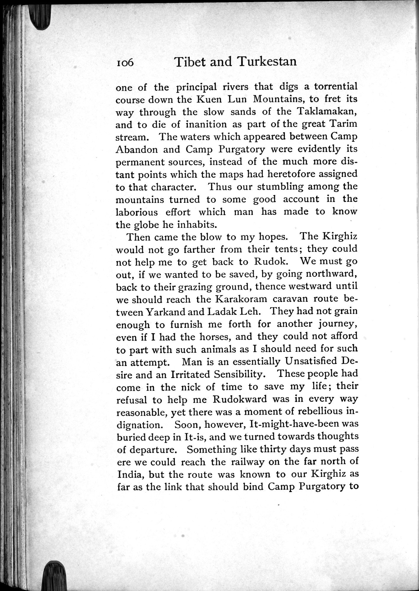 Tibet and Turkestan : vol.1 / 178 ページ（白黒高解像度画像）