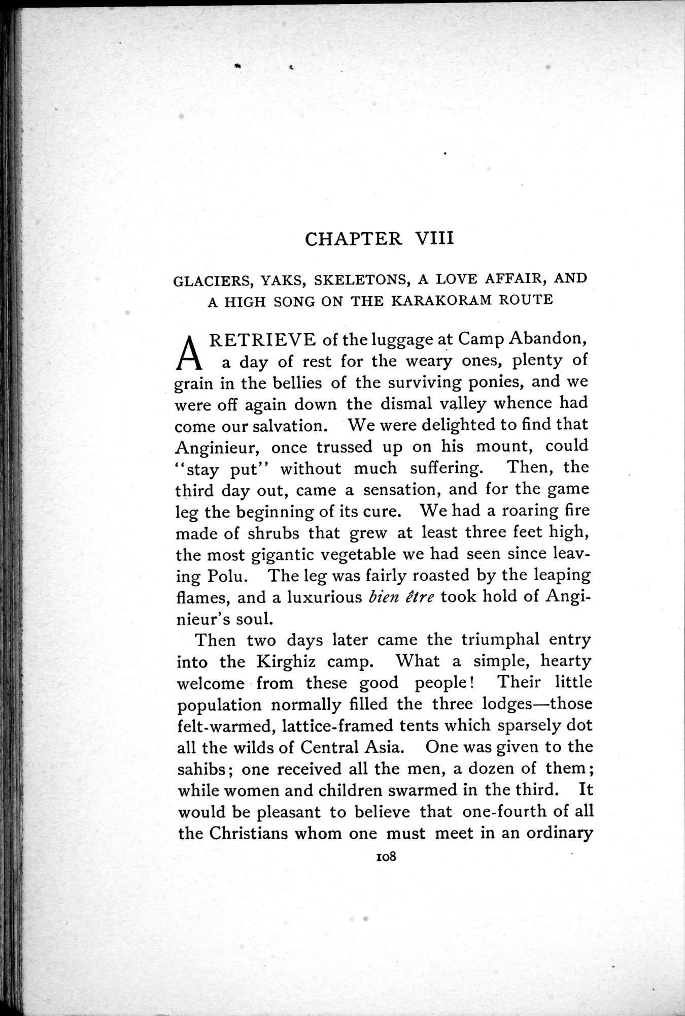 Tibet and Turkestan : vol.1 / 182 ページ（白黒高解像度画像）