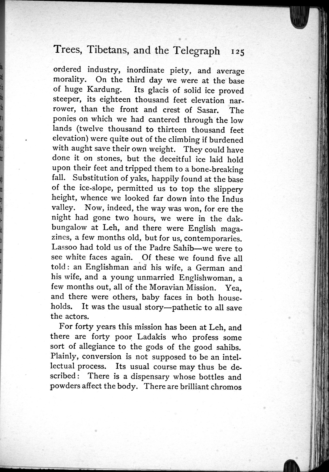 Tibet and Turkestan : vol.1 / 207 ページ（白黒高解像度画像）