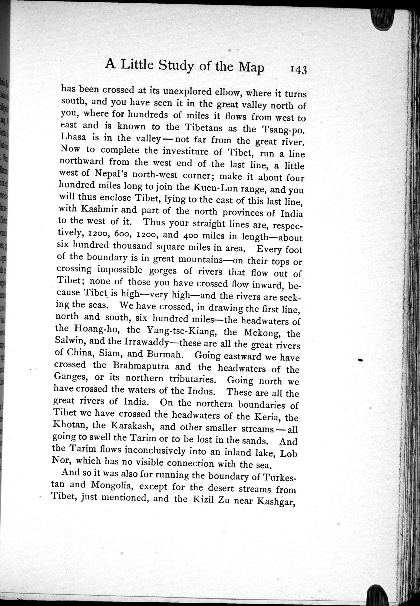 Tibet and Turkestan : vol.1 / 233 ページ（白黒高解像度画像）