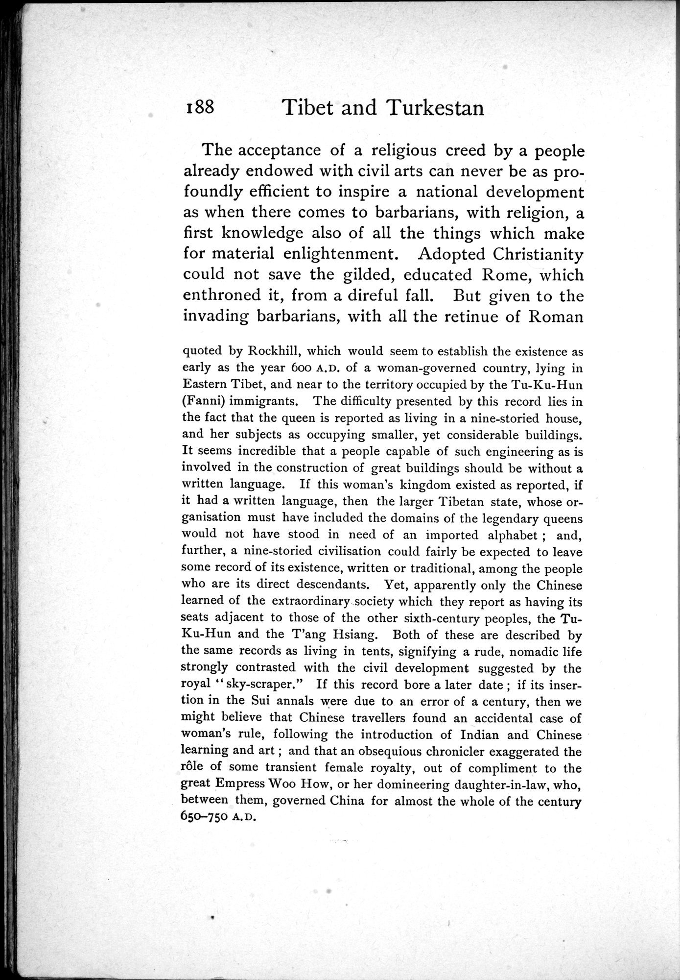 Tibet and Turkestan : vol.1 / 294 ページ（白黒高解像度画像）