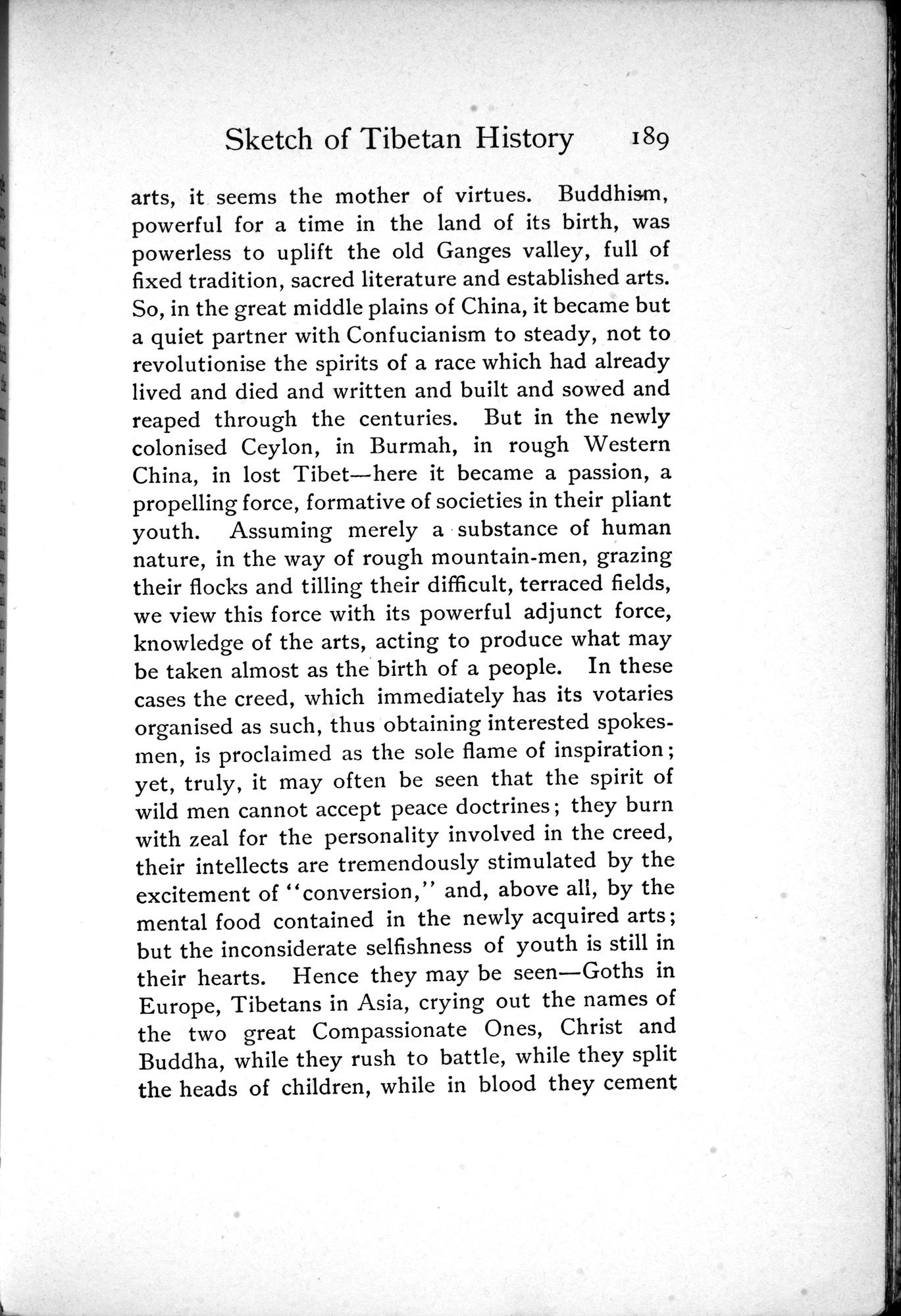 Tibet and Turkestan : vol.1 / 295 ページ（白黒高解像度画像）