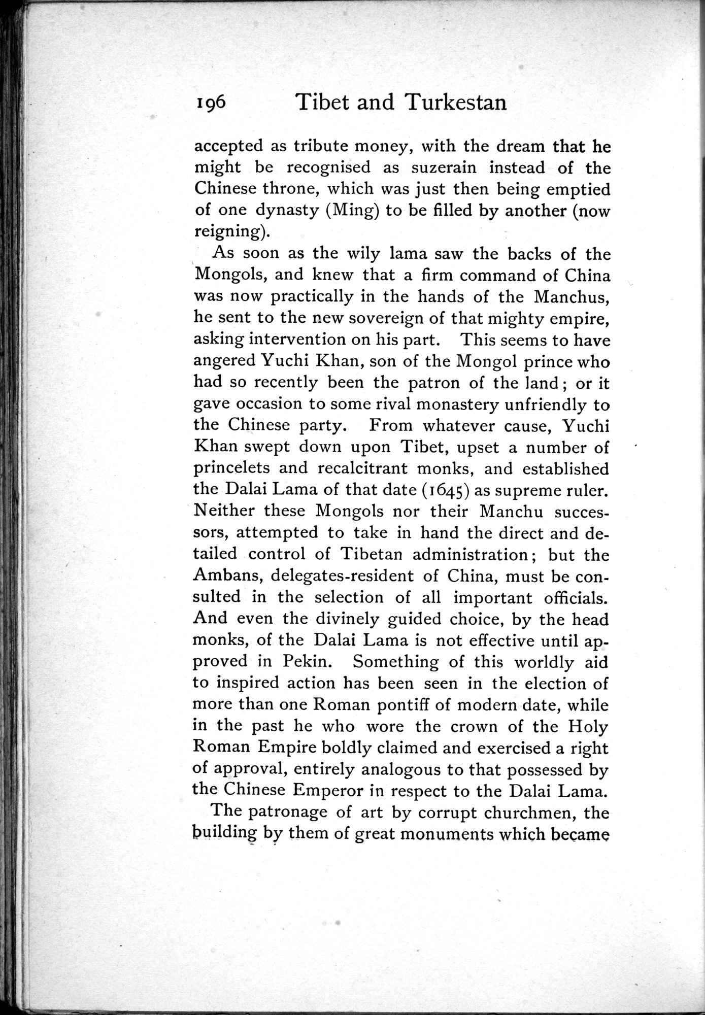 Tibet and Turkestan : vol.1 / 304 ページ（白黒高解像度画像）