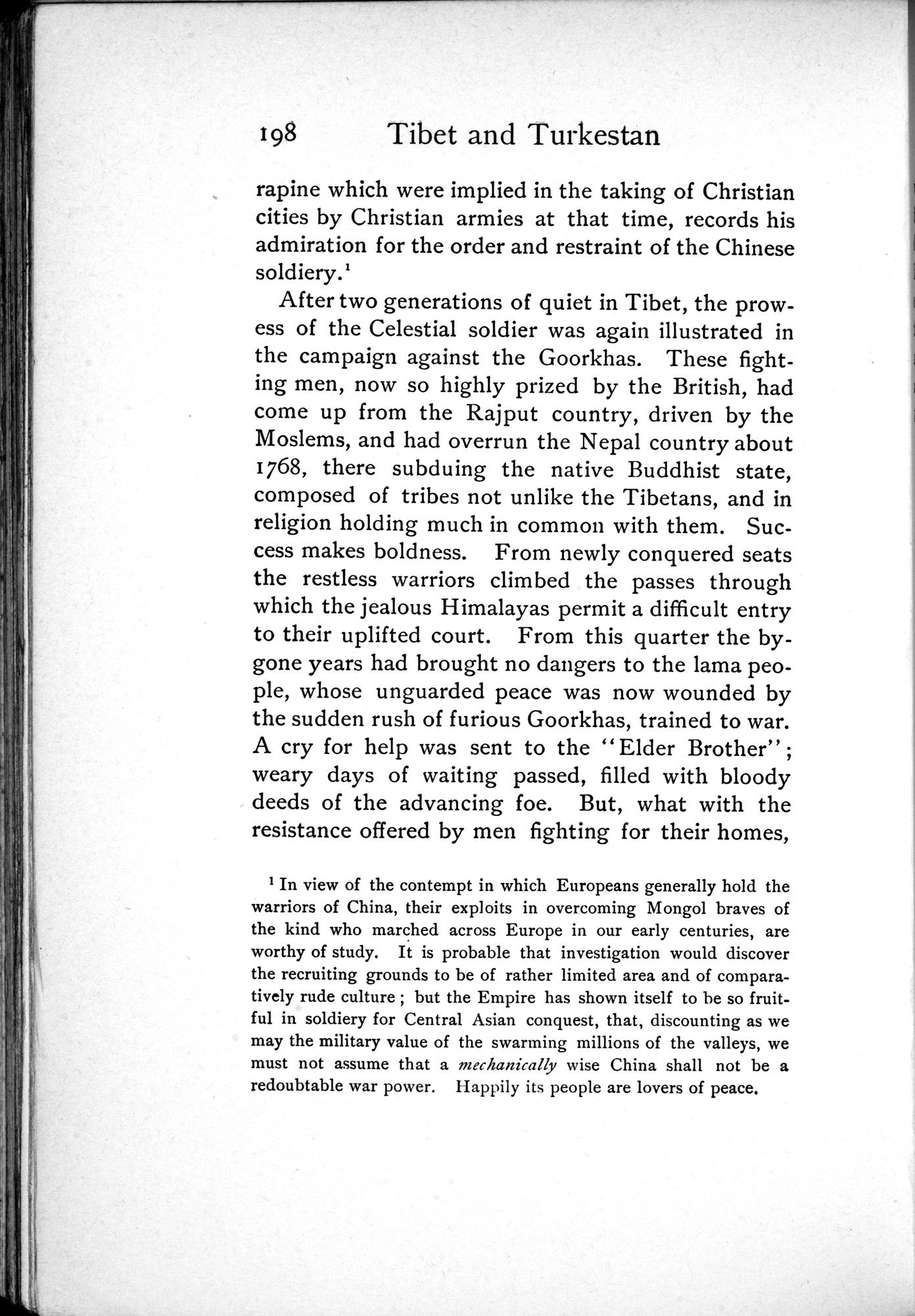 Tibet and Turkestan : vol.1 / 308 ページ（白黒高解像度画像）