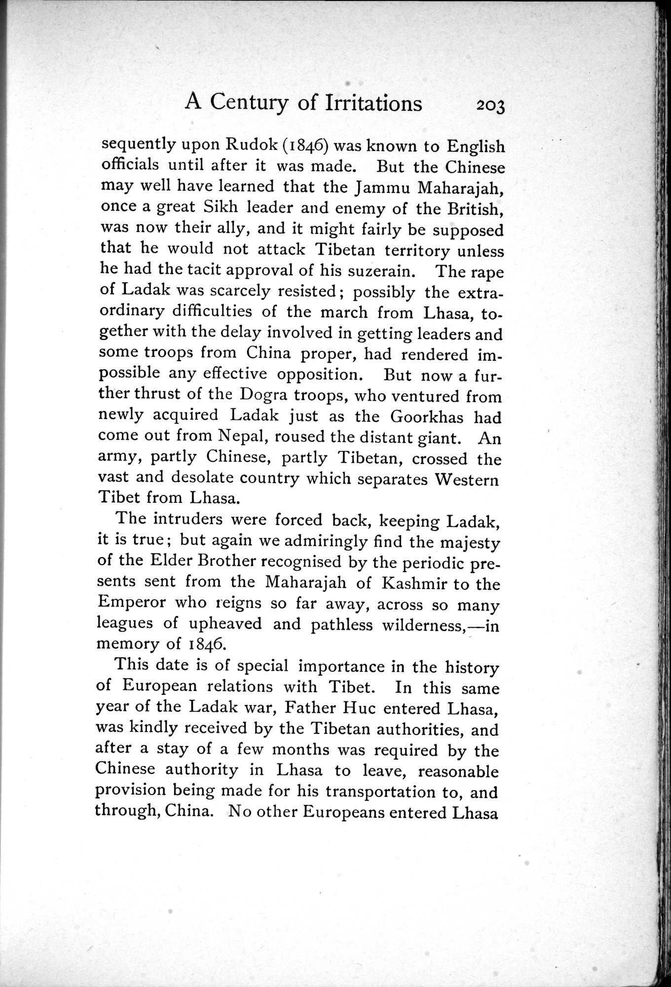 Tibet and Turkestan : vol.1 / 315 ページ（白黒高解像度画像）