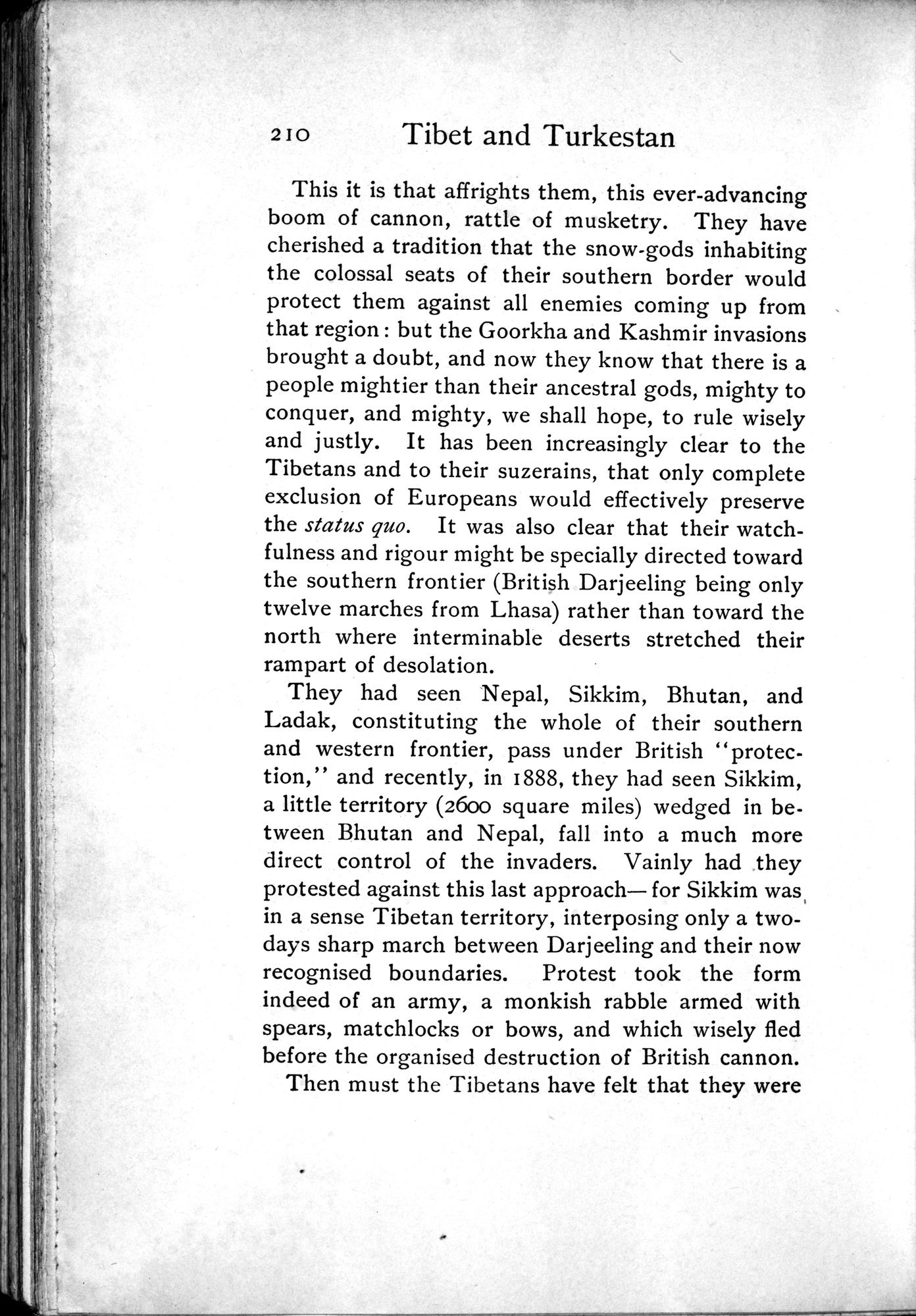 Tibet and Turkestan : vol.1 / 322 ページ（白黒高解像度画像）