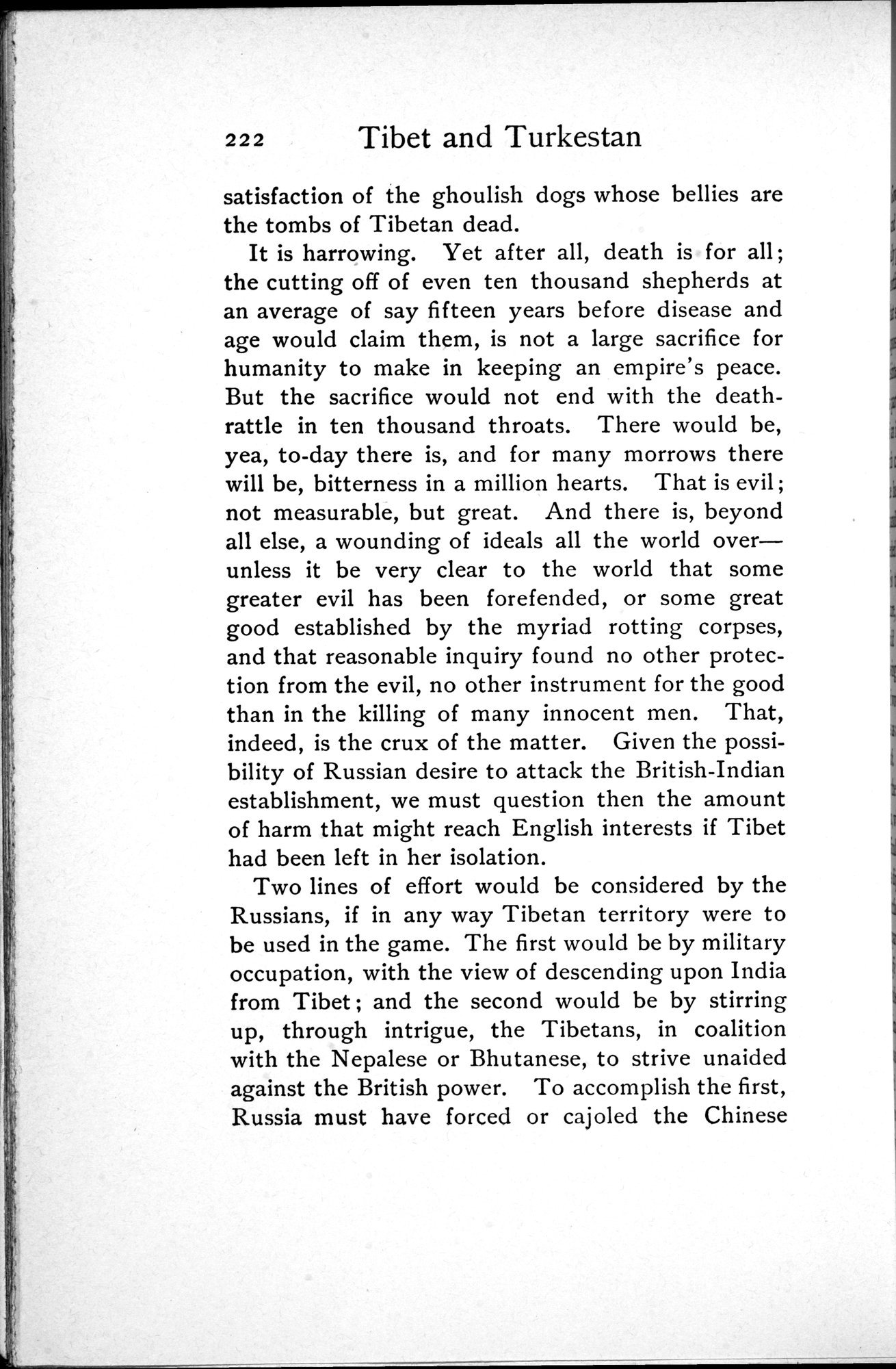 Tibet and Turkestan : vol.1 / 340 ページ（白黒高解像度画像）
