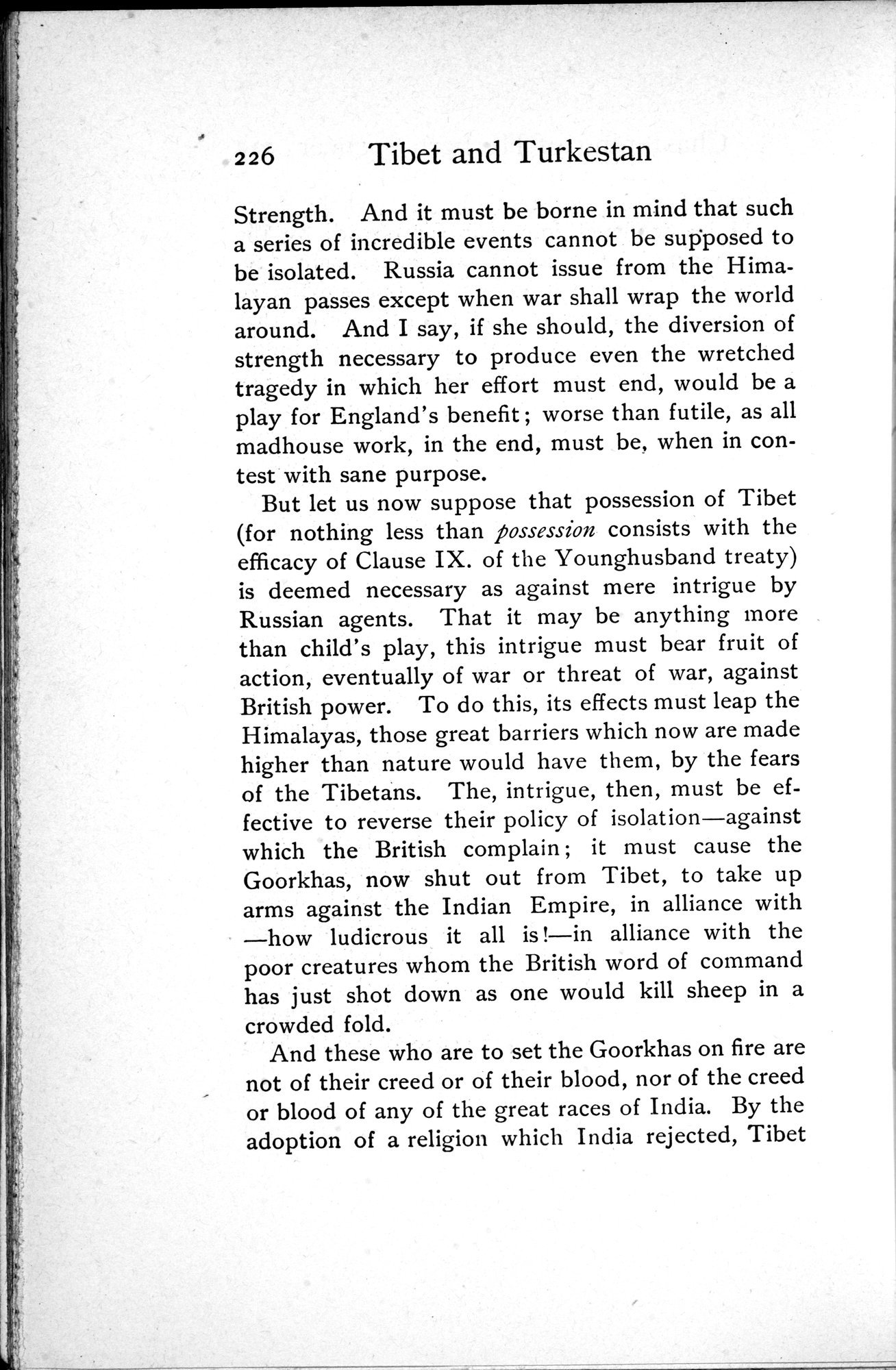 Tibet and Turkestan : vol.1 / 344 ページ（白黒高解像度画像）