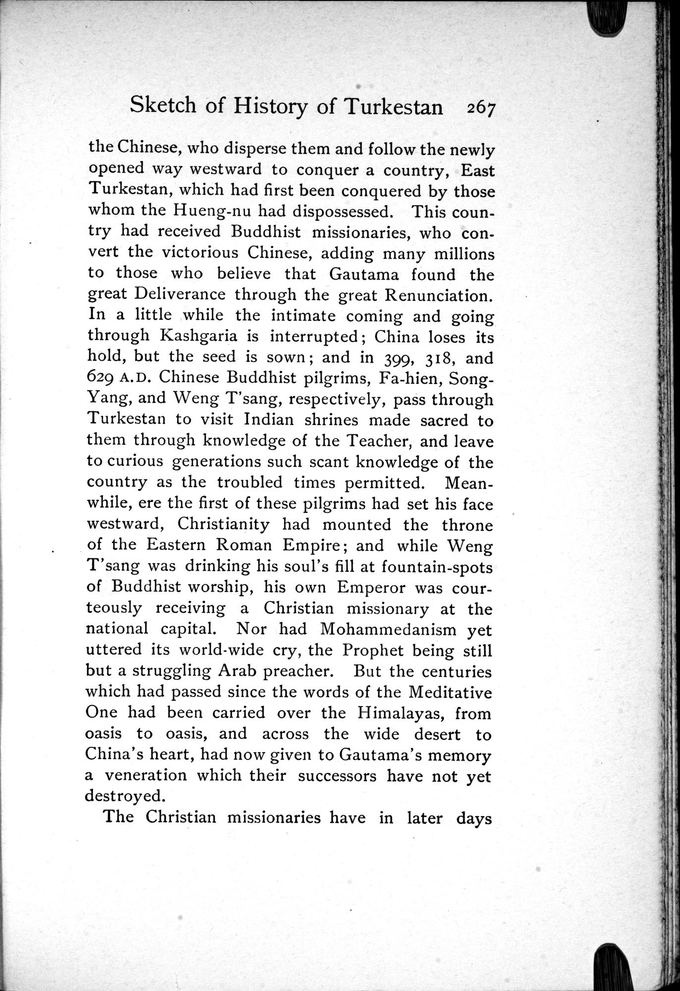 Tibet and Turkestan : vol.1 / 405 ページ（白黒高解像度画像）