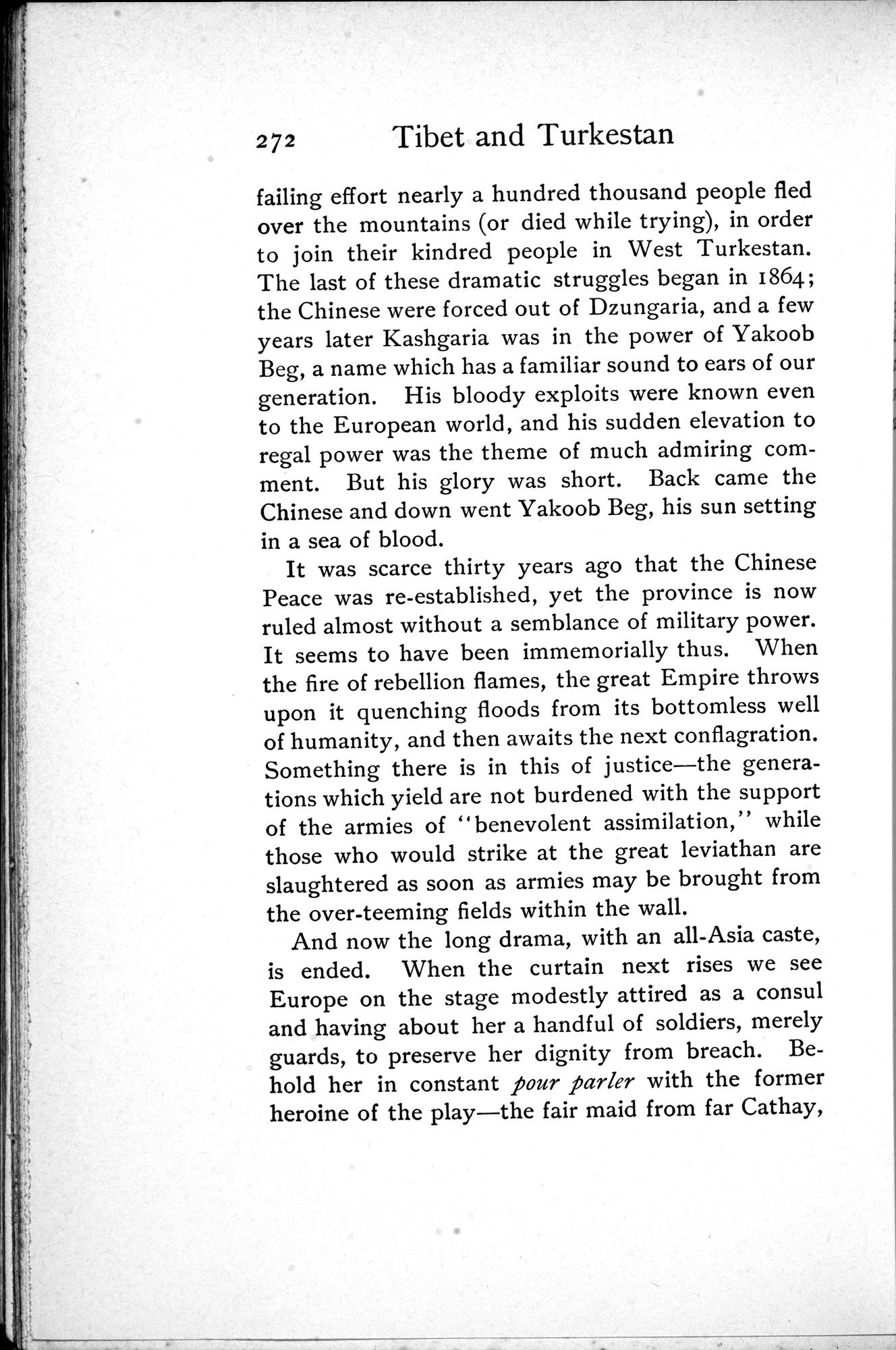 Tibet and Turkestan : vol.1 / 410 ページ（白黒高解像度画像）
