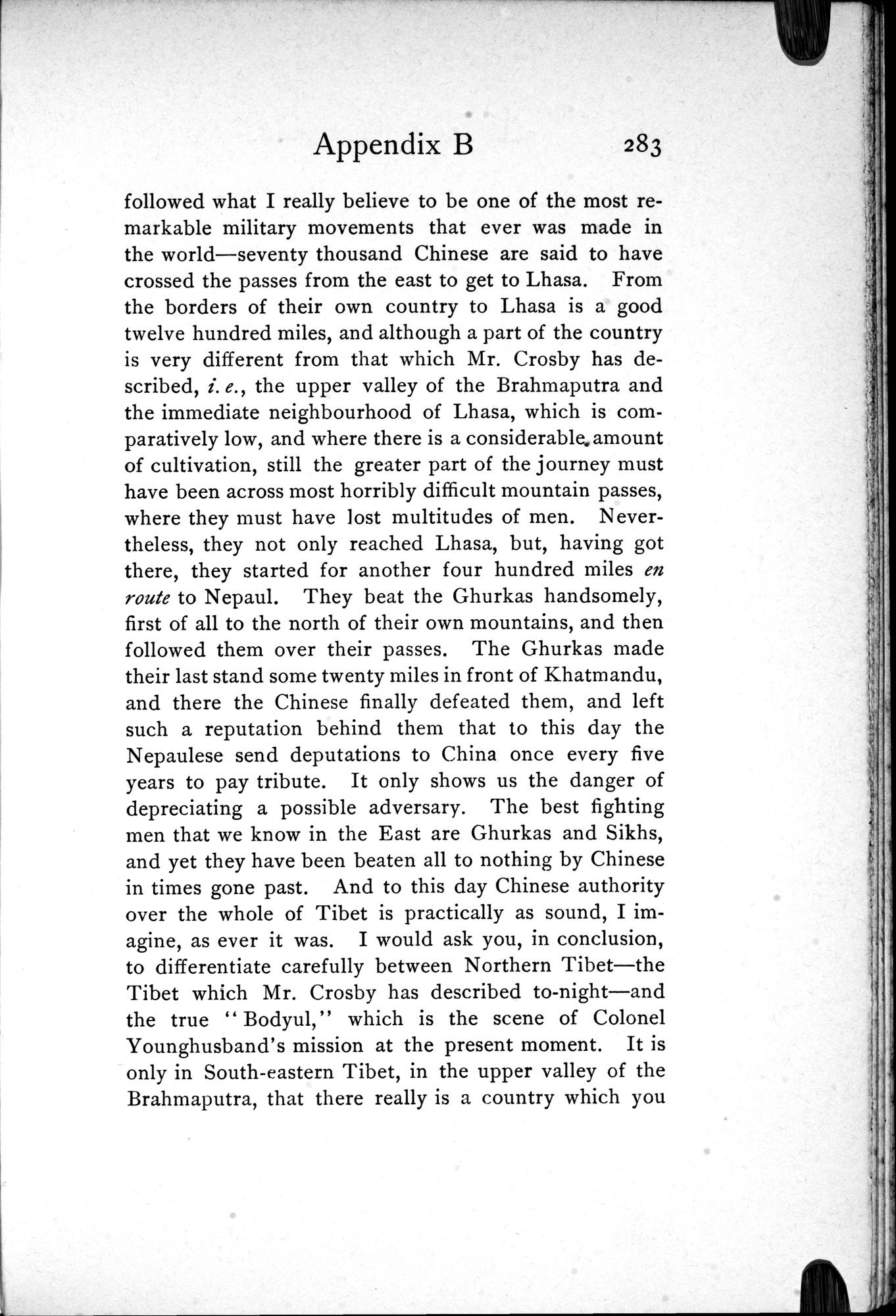 Tibet and Turkestan : vol.1 / 421 ページ（白黒高解像度画像）