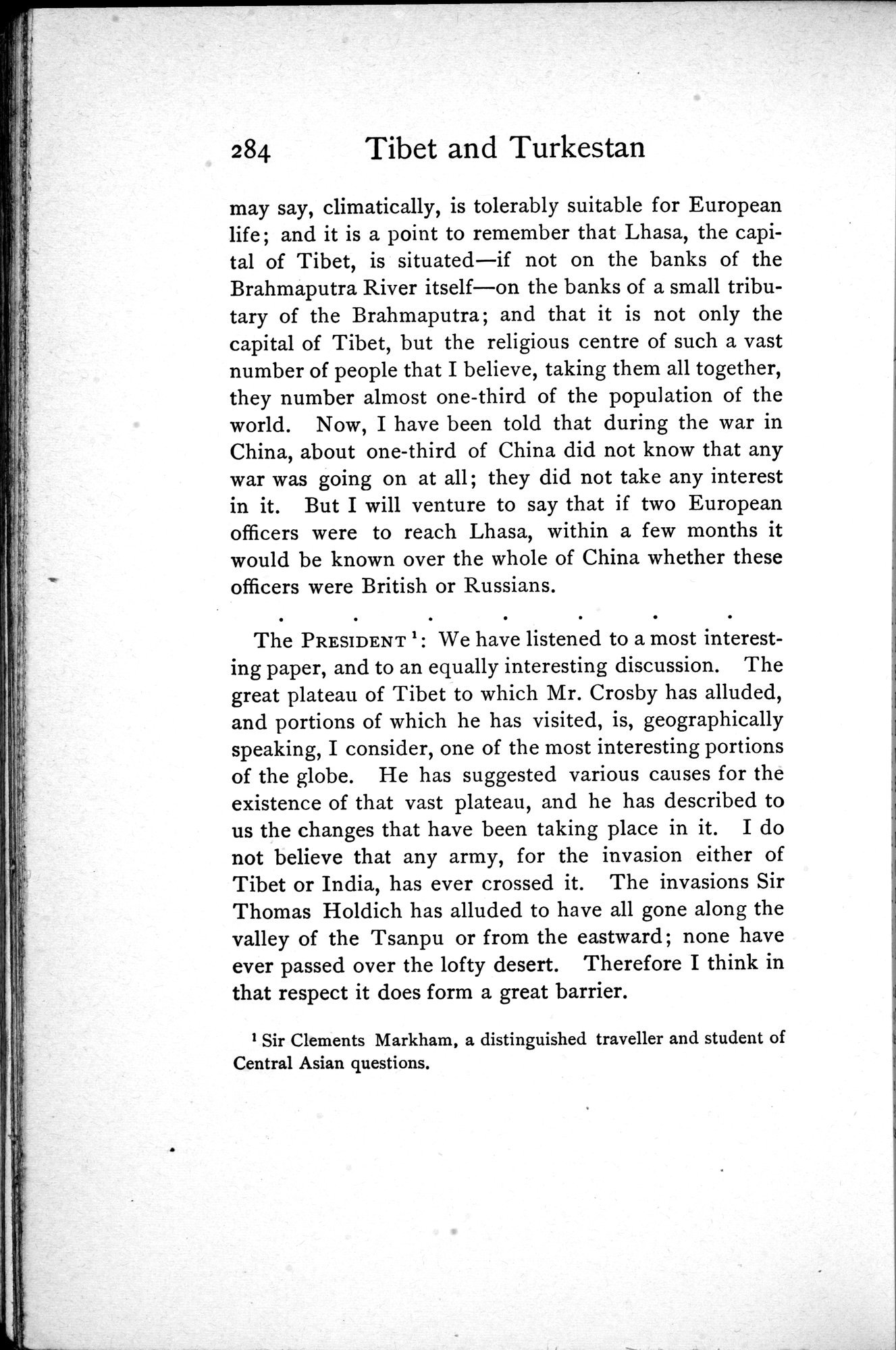 Tibet and Turkestan : vol.1 / 422 ページ（白黒高解像度画像）
