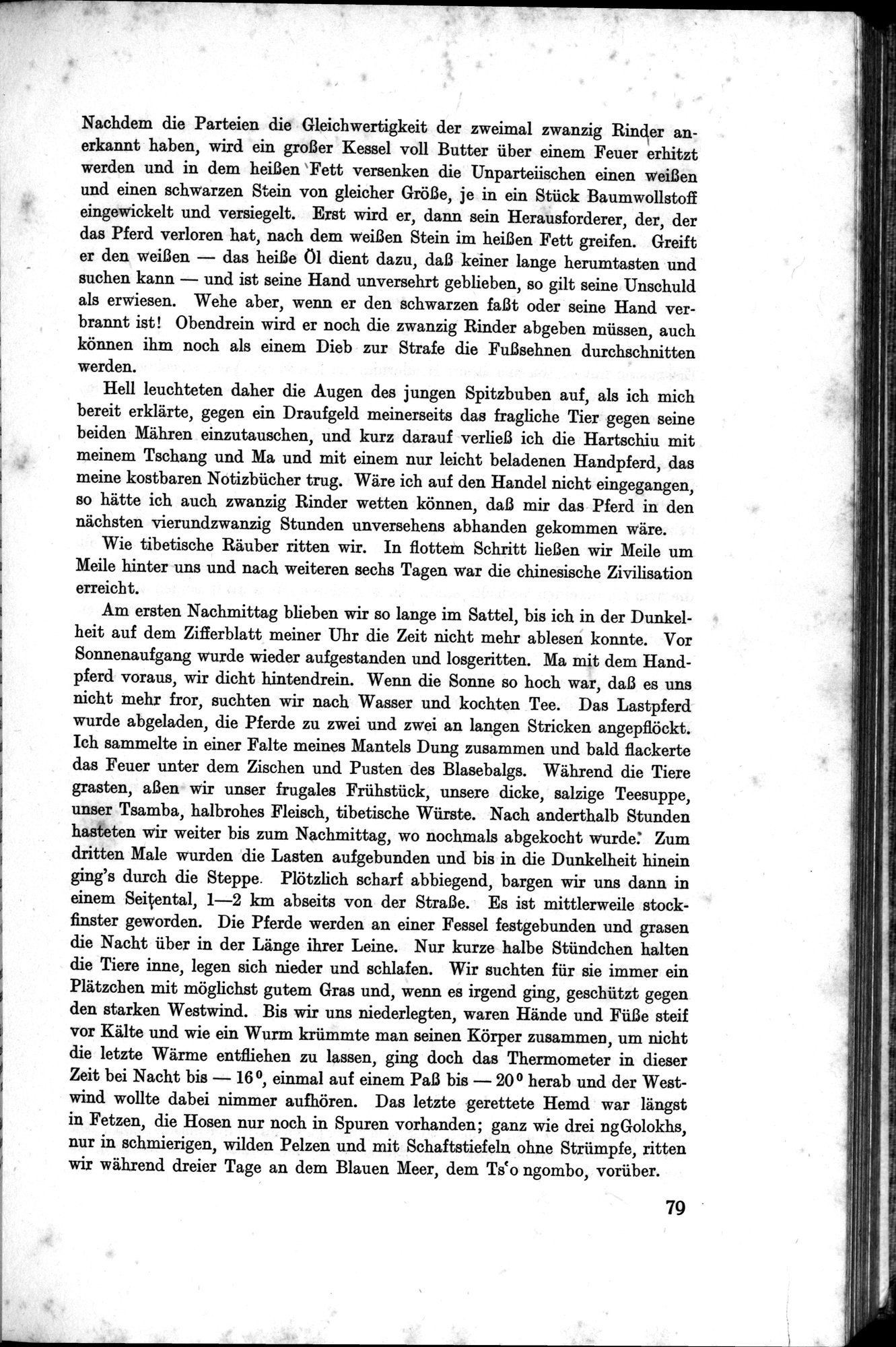 Meine Tibetreise : vol.2 / Page 105 (Grayscale High Resolution Image)
