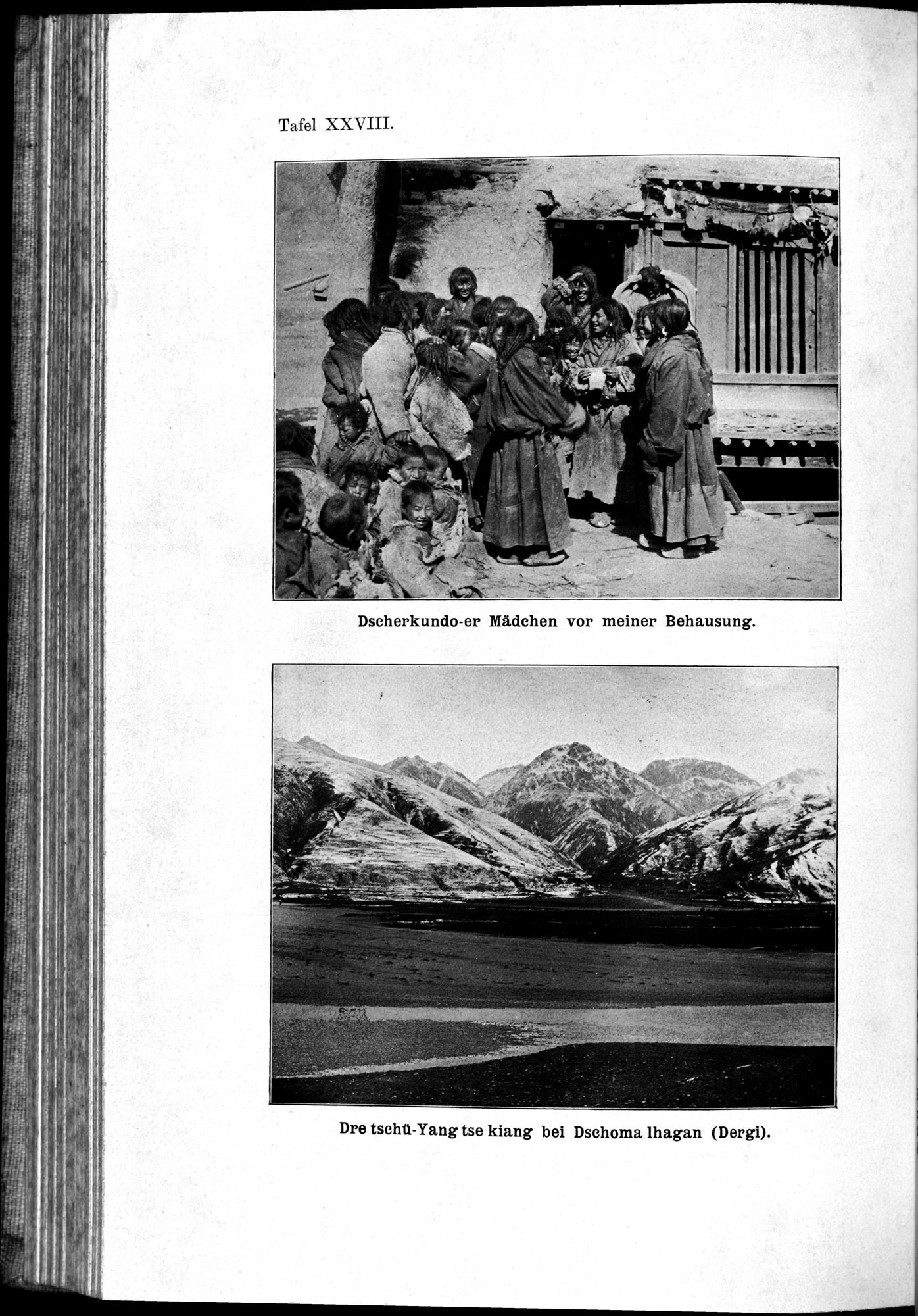 Meine Tibetreise : vol.2 / Page 158 (Grayscale High Resolution Image)
