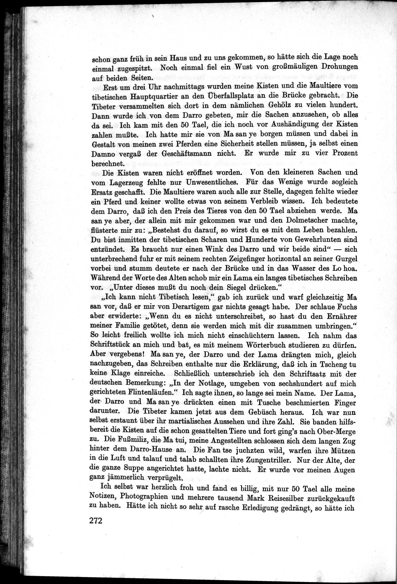 Meine Tibetreise : vol.2 / Page 348 (Grayscale High Resolution Image)
