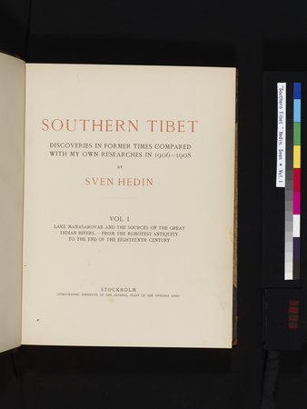 Southern Tibet : vol.1 : Page 11