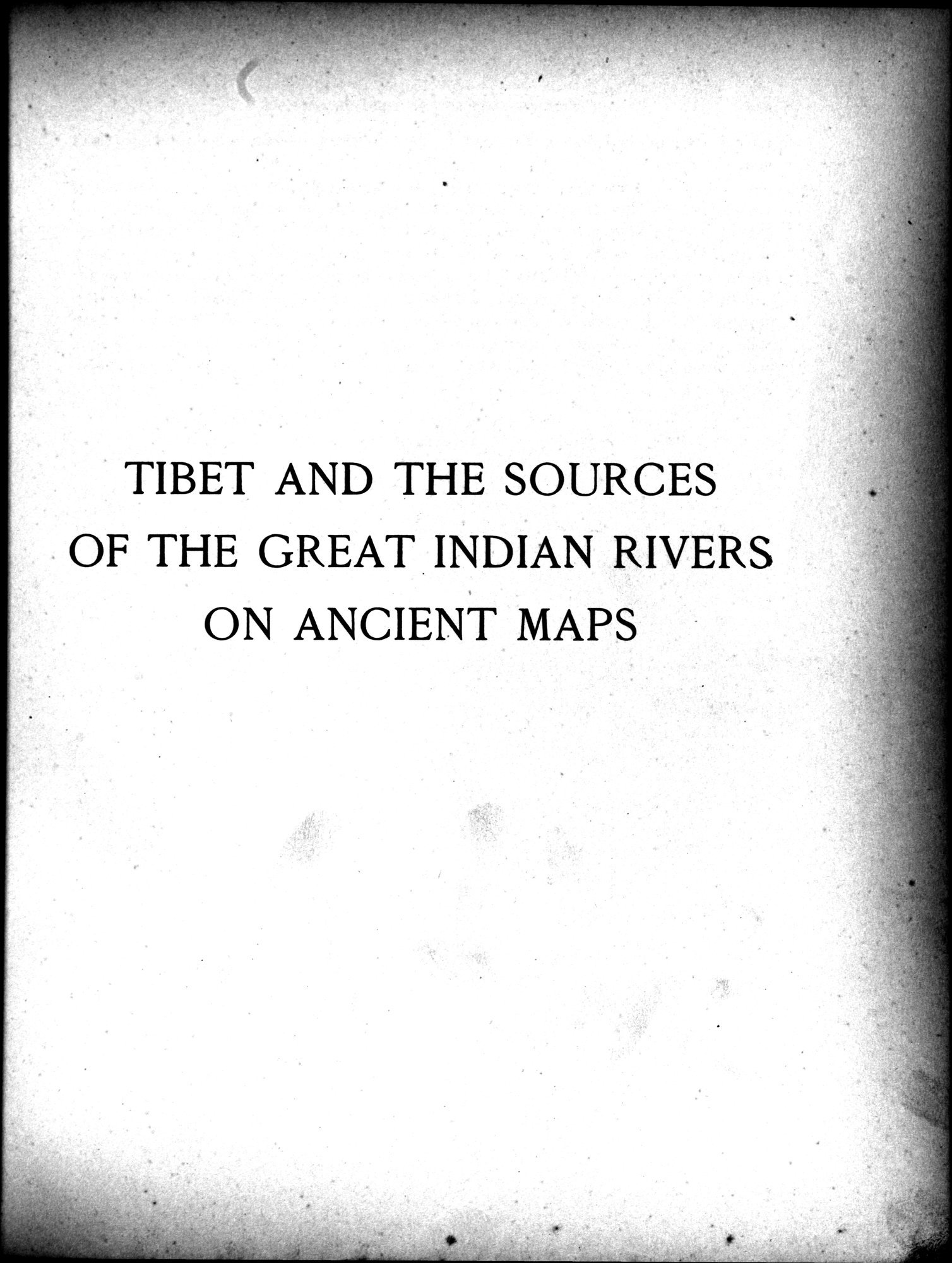 Southern Tibet : vol.1 / 235 ページ（白黒高解像度画像）
