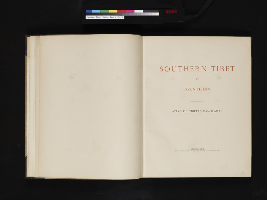 Southern Tibet : vol.10 / 7 ページ（カラー画像）
