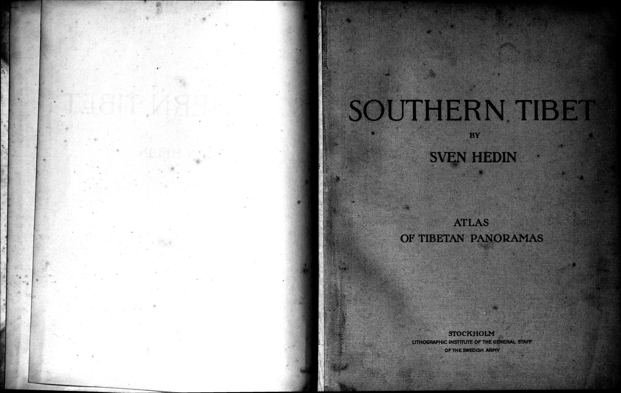 Southern Tibet : vol.10 / 4 ページ（白黒高解像度画像）