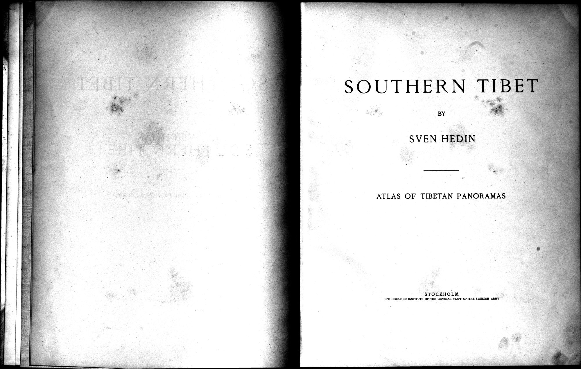 Southern Tibet : vol.10 / 7 ページ（白黒高解像度画像）