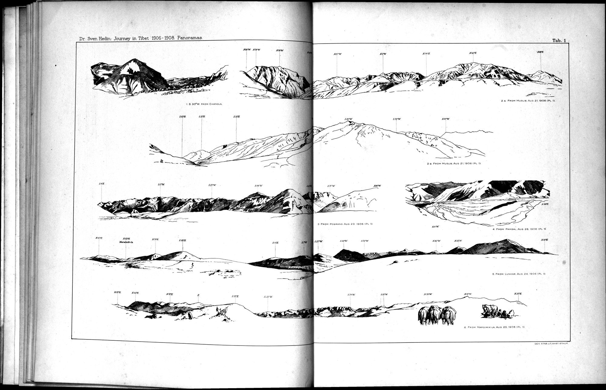 Southern Tibet : vol.10 / 14 ページ（白黒高解像度画像）