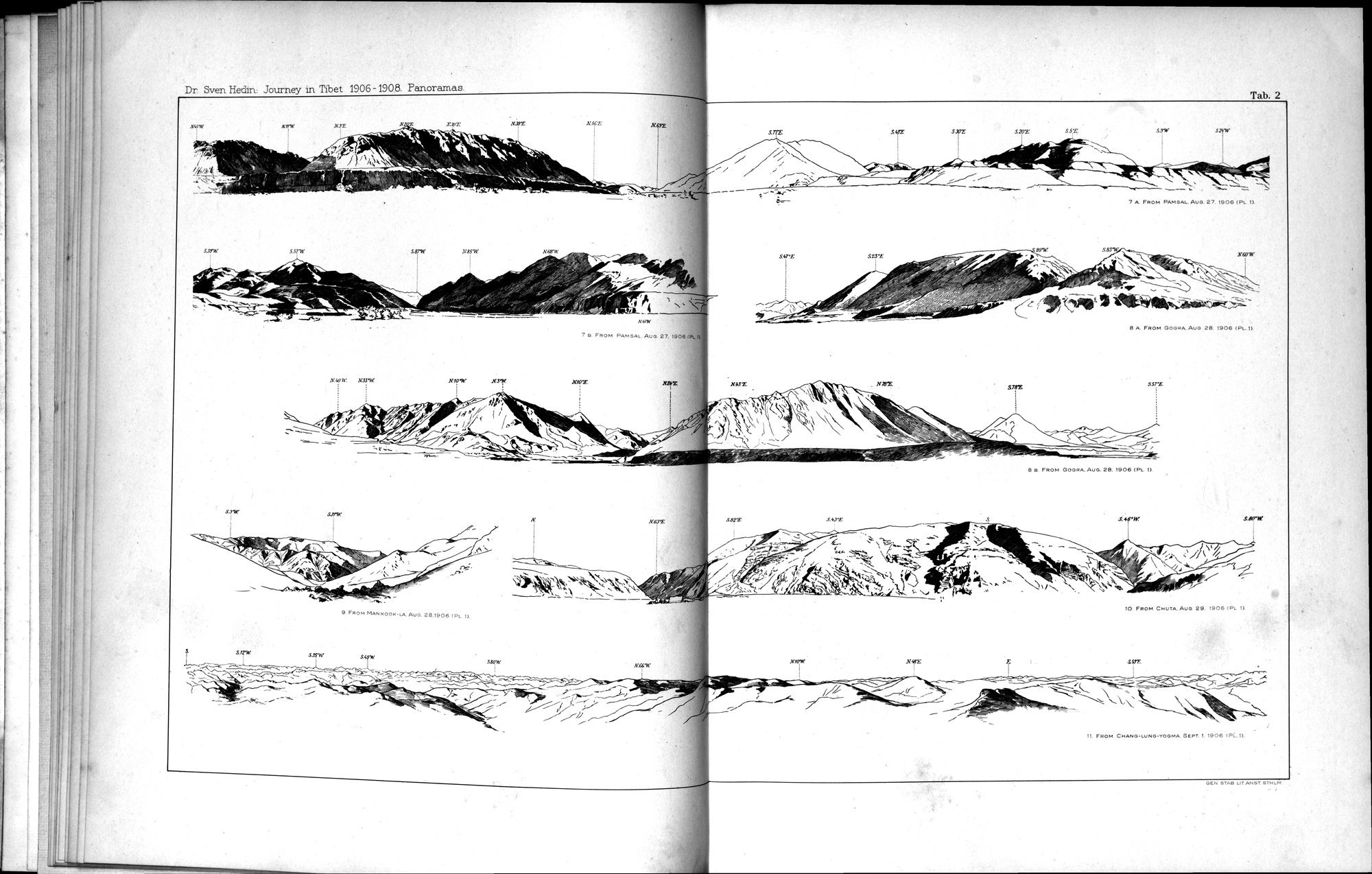 Southern Tibet : vol.10 / 16 ページ（白黒高解像度画像）