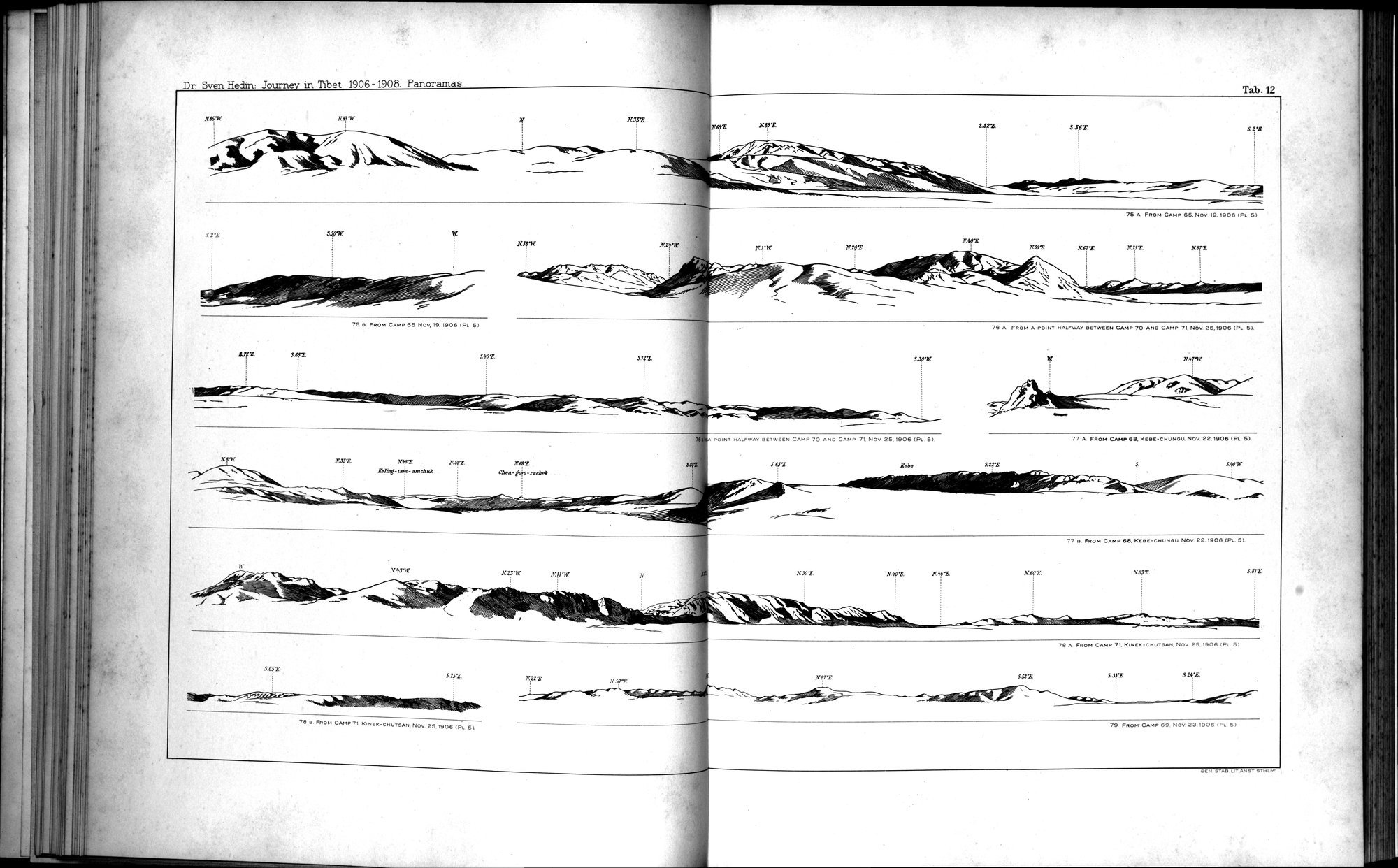 Southern Tibet : vol.10 / 36 ページ（白黒高解像度画像）