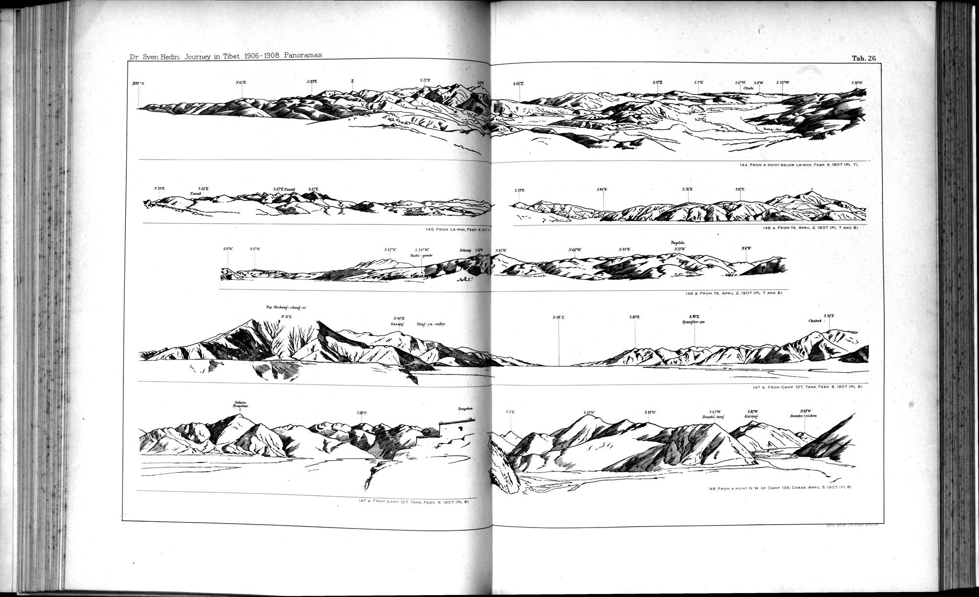 Southern Tibet : vol.10 / 64 ページ（白黒高解像度画像）