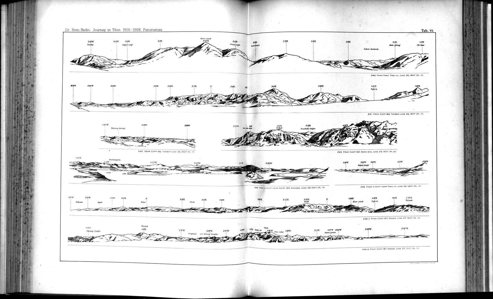 Southern Tibet : vol.10 / 100 ページ（白黒高解像度画像）