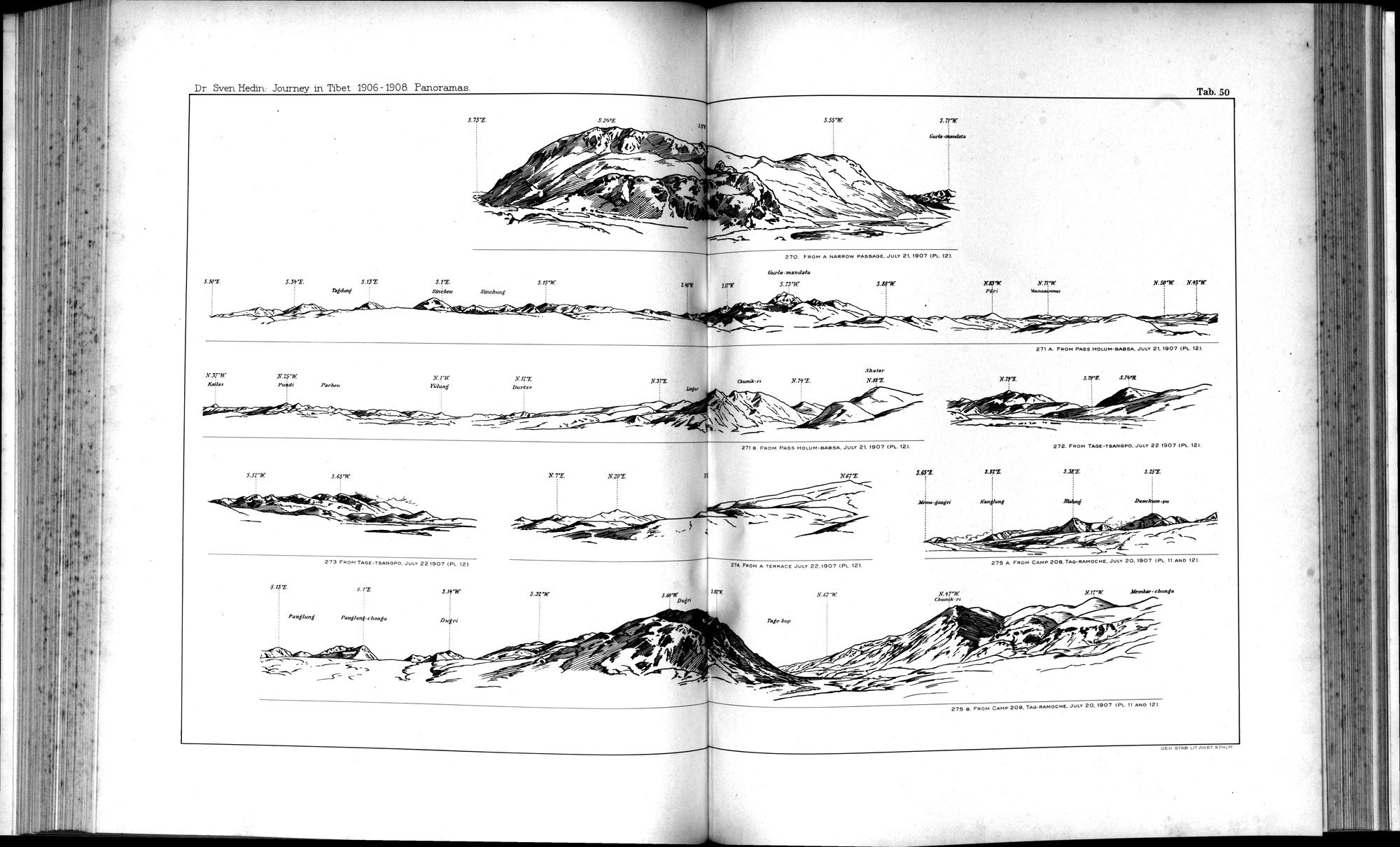 Southern Tibet : vol.10 / 112 ページ（白黒高解像度画像）