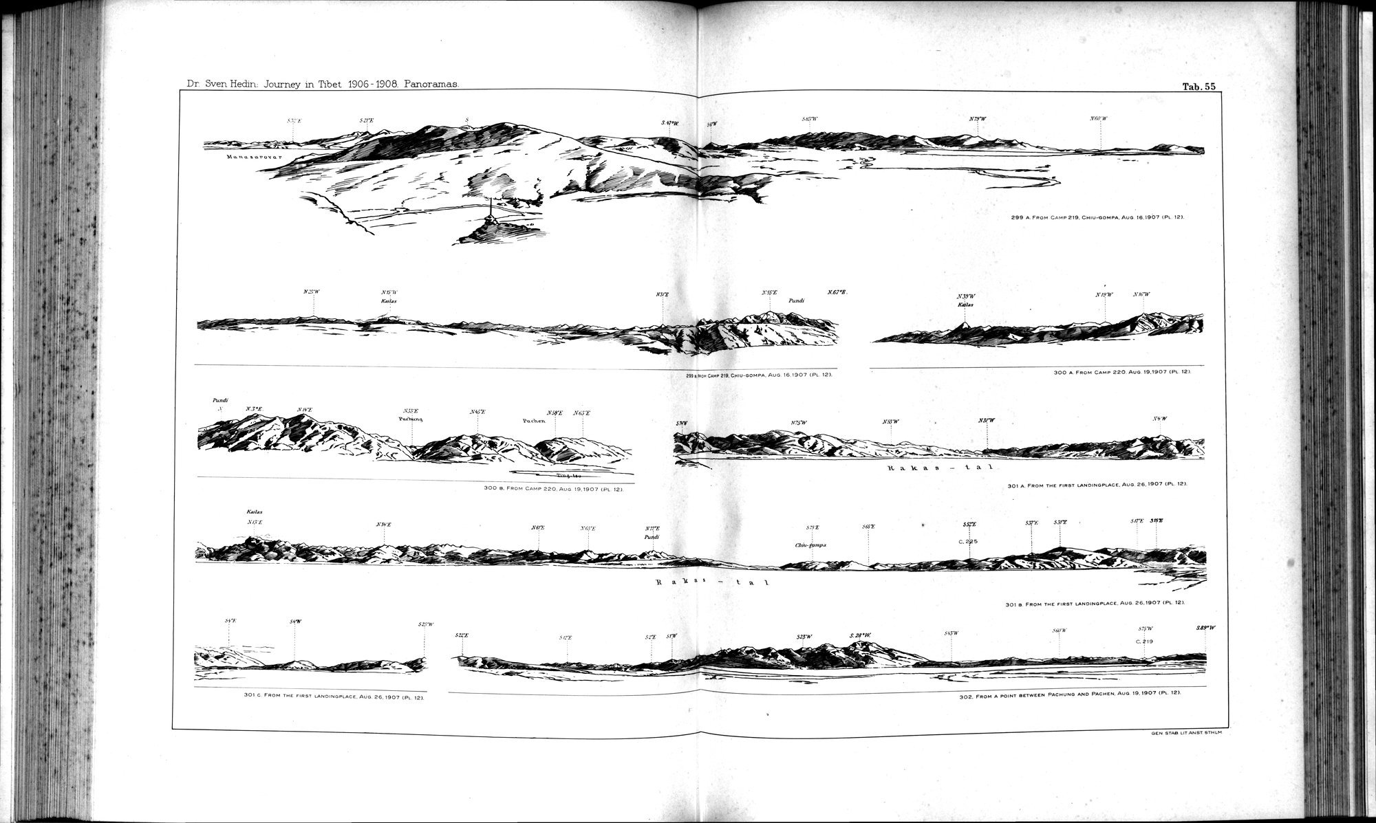 Southern Tibet : vol.10 / Page 122 (Grayscale High Resolution Image)